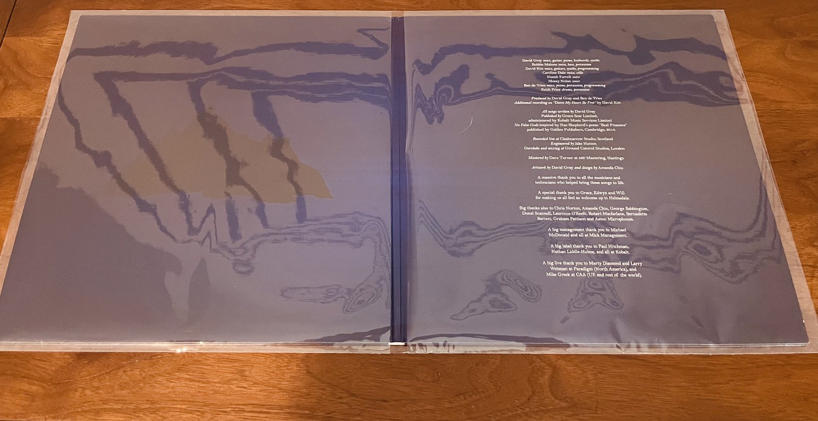 Gatefold LP fully sleeved