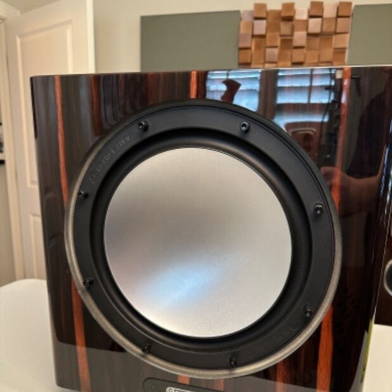 Monitor Audio Gold W12 piano ebony — this floor unit, Charlotte